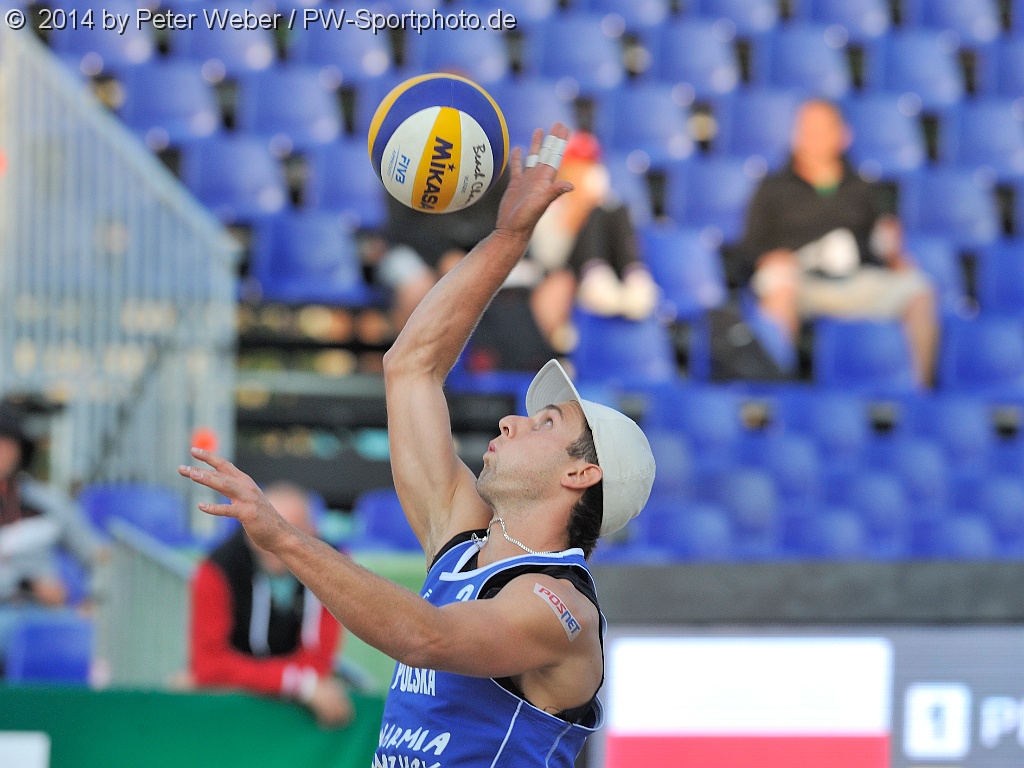 PW-Sportphoto/Beach Volleyball/FIVB World Tour 2014 - Mazury Grand Slam Stare Jablonki 